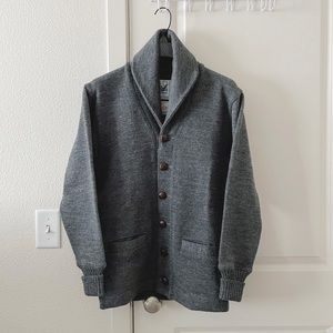 DEHEN 1920 x MARK MCNAIRY NEW AMSTERDAM Shawl Sweater Coat